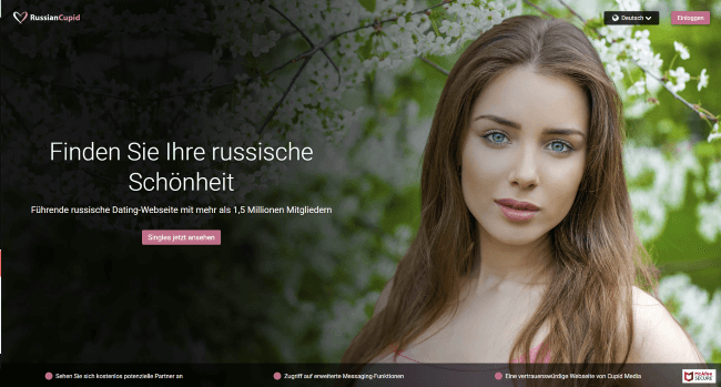 Die beliebte partnervermittlung für russland: russian cupid im test