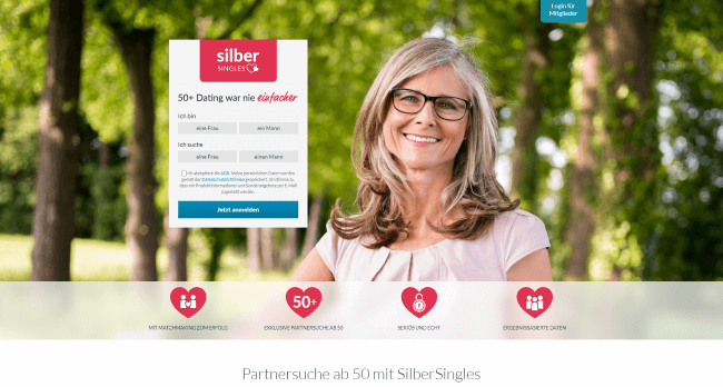 Online partnerbörsen ab 60 für ältere singles & senioren